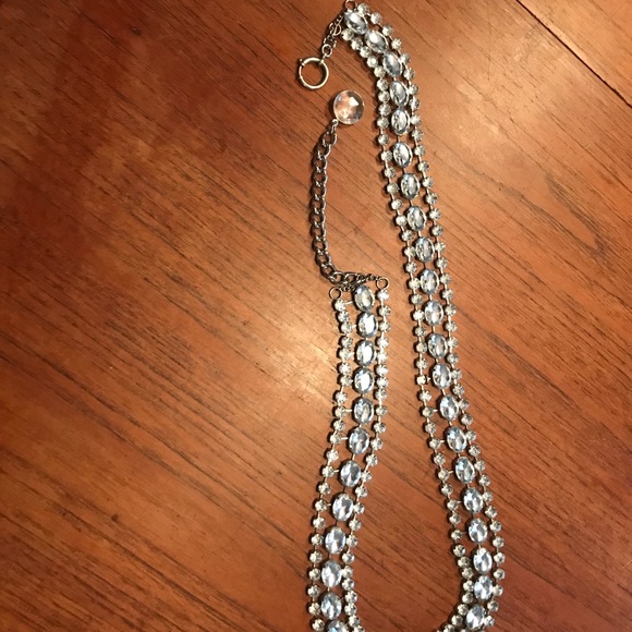 Belt size m/l silver with crystal inspired bling .. - Picture 3 of 5